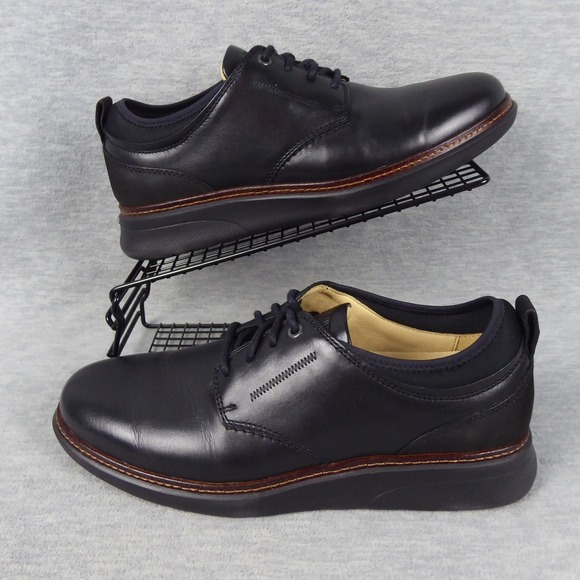Samuel Hubbard Rafael Sport Lace Up Shoes Mens 10.5 M Black Leather Snekers main image 7